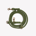 Load image into Gallery viewer, 'Green' - Hands Free Braided Leash