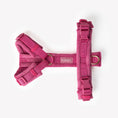Load image into Gallery viewer, Magenta - Velvet Dog Harness
